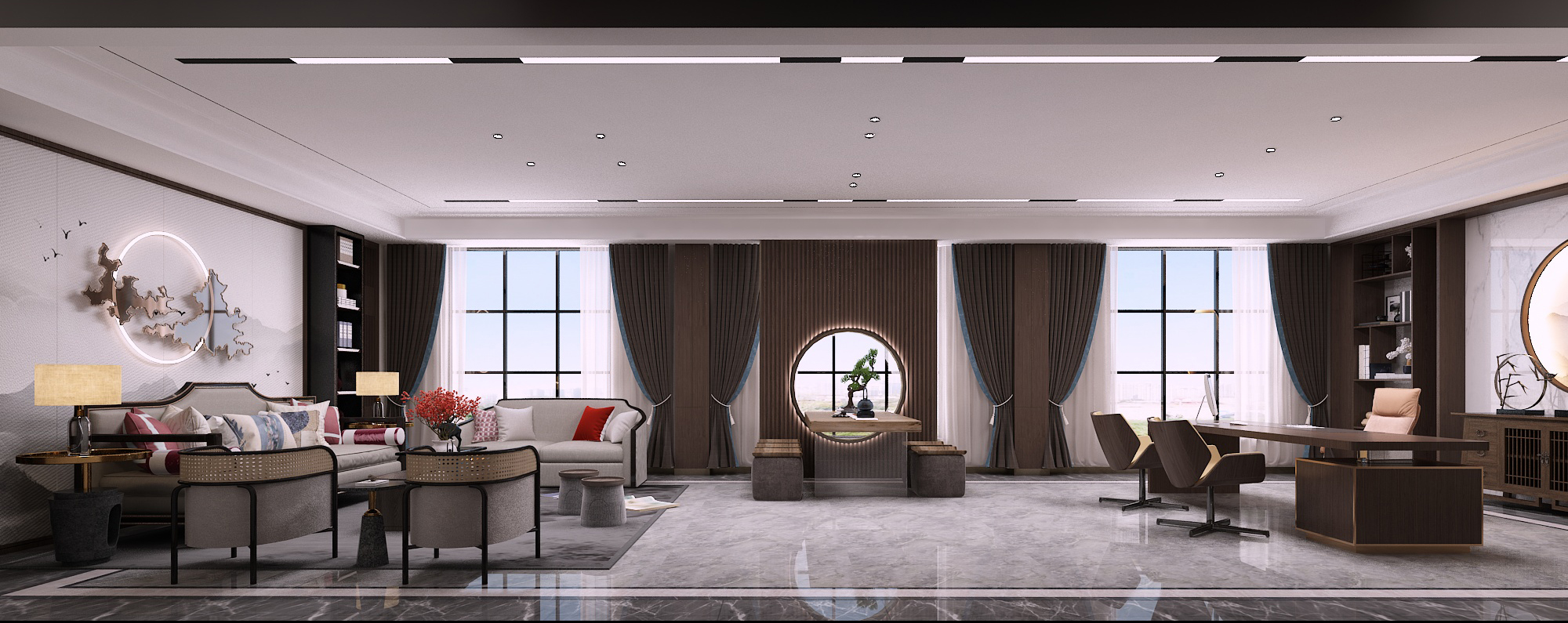 安徽半山裝飾：工裝排名前列，20余年辦公樓、辦公室裝修領(lǐng)航者(圖5)