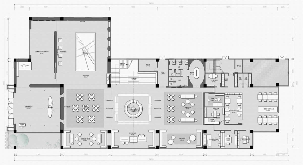 20年工裝經(jīng)驗(yàn)，安徽半山裝飾值得信賴，專業(yè)蕪湖辦公樓、廠房裝修！(圖3)