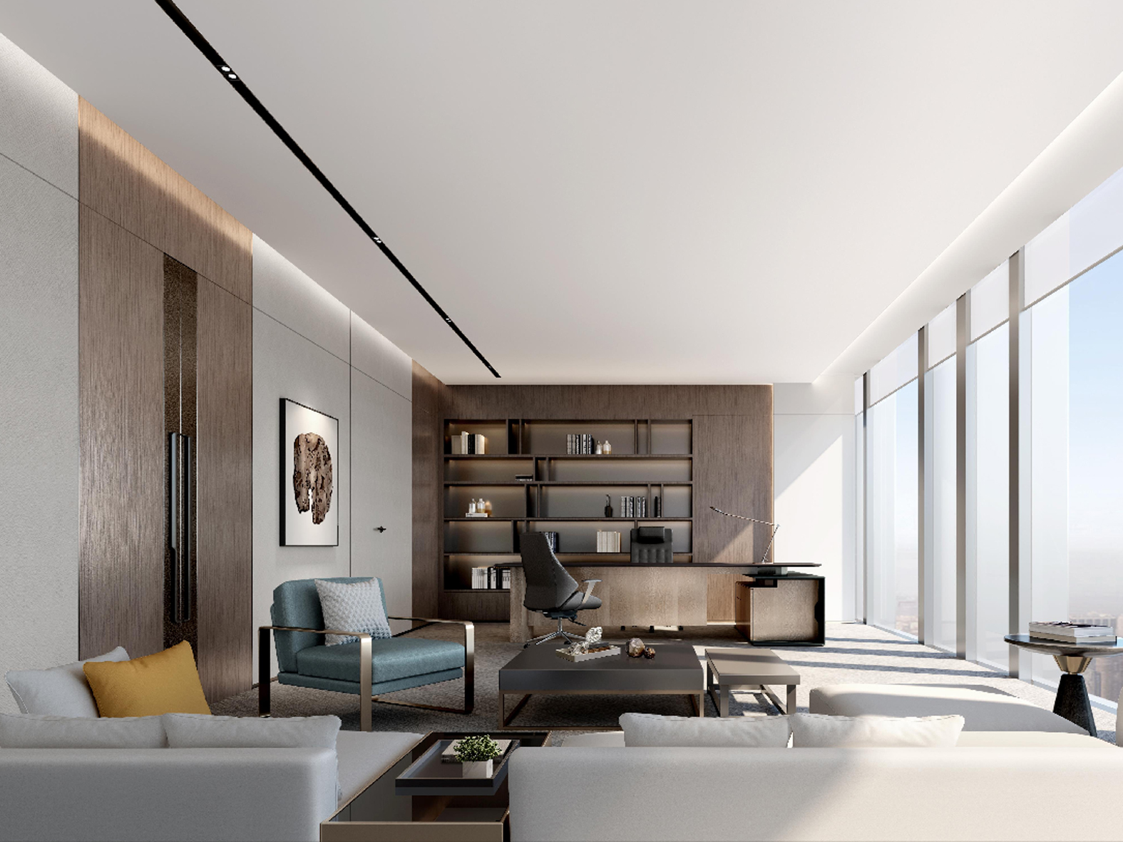 安徽半山裝飾：工裝排名前列，20余年辦公樓、辦公室裝修領(lǐng)航者(圖1)