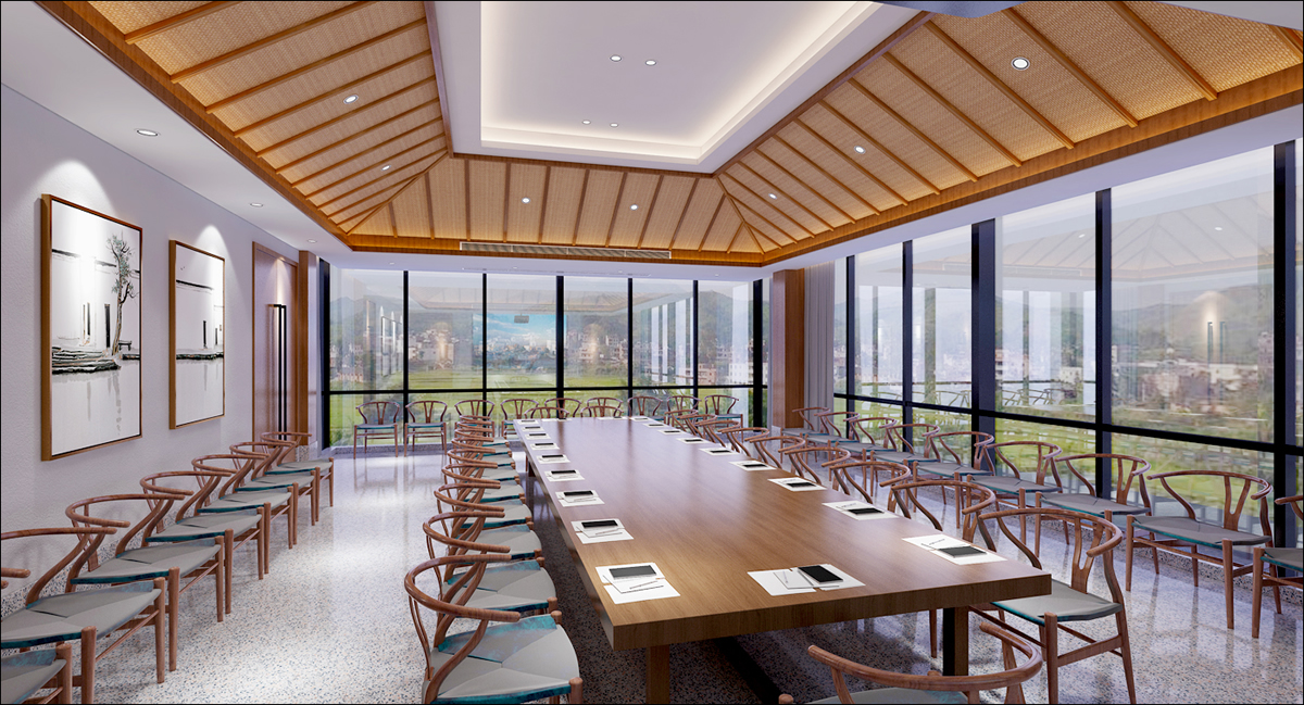 巢湖厵村民宿辦公樓室內裝飾工程(圖10)