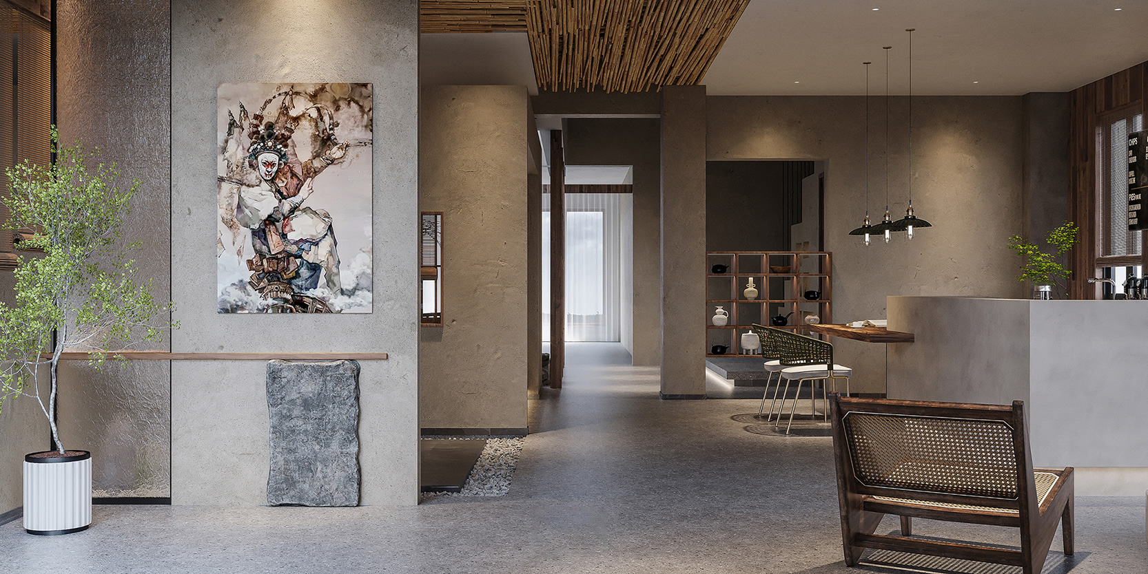 淮北小型極簡(jiǎn)禪意民宿--生活美學(xué)空間(圖2)