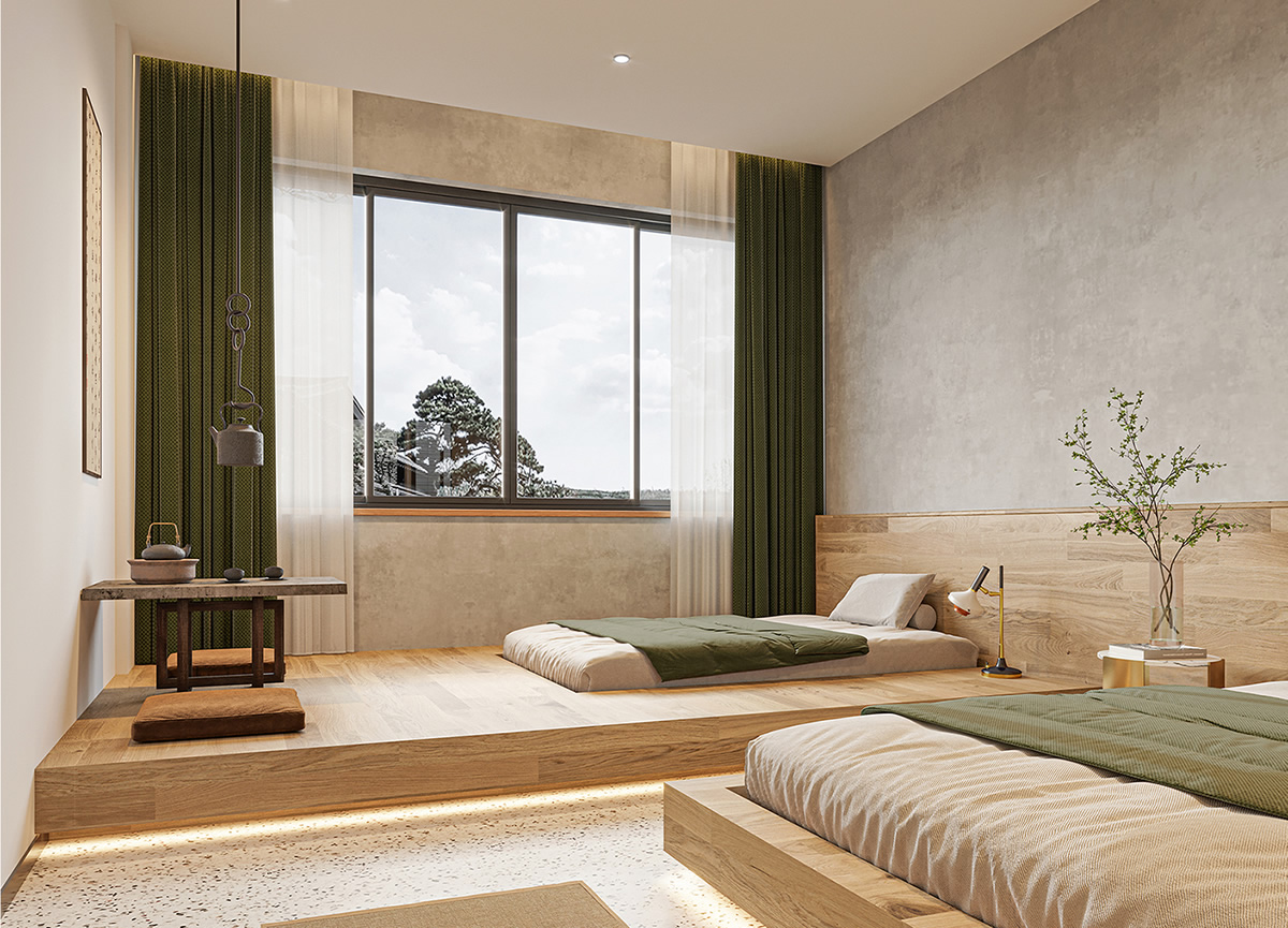 淮北小型極簡(jiǎn)禪意民宿--生活美學(xué)空間(圖3)