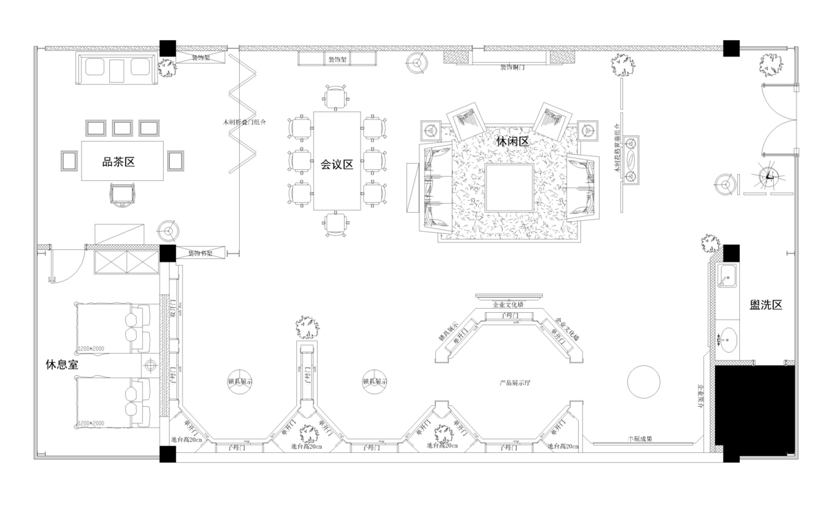 合肥長江180步陽門200平方工業(yè)風(fēng)展廳裝修設(shè)計項目(圖1) 合肥長江180步陽門200平方工業(yè)風(fēng)展廳裝修設(shè)計項目(圖1)
