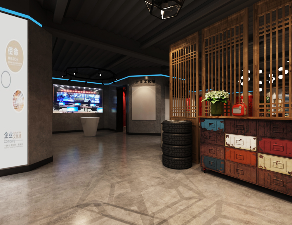 合肥長江180步陽門200平方工業(yè)風(fēng)展廳裝修設(shè)計項目(圖5) 合肥長江180步陽門200平方工業(yè)風(fēng)展廳裝修設(shè)計項目(圖5)