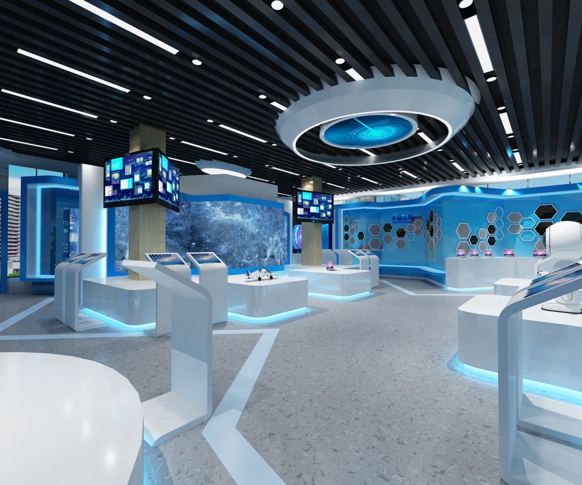 阜陽(yáng)科技(阜陽(yáng))有限公司-科技展廳裝修(圖4) 阜陽(yáng)科技(阜陽(yáng))有限公司-科技展廳裝修(圖4)