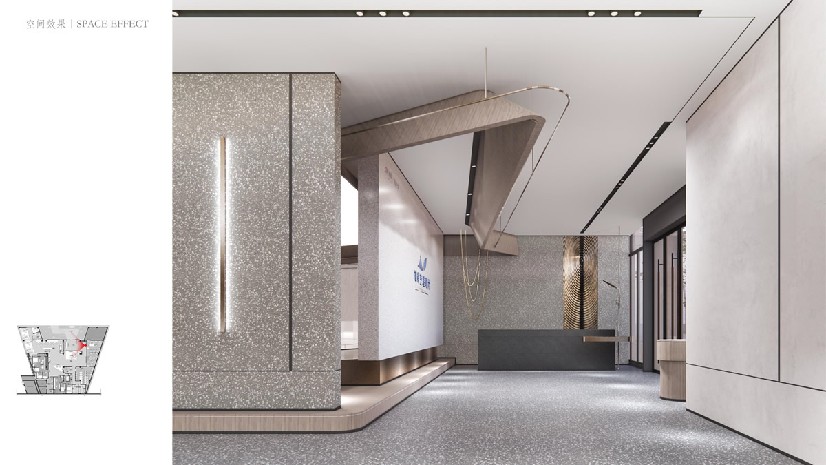 鄭州.旭輝空港時(shí)代售樓部現(xiàn)代簡約裝飾裝修工程(圖3) 鄭州.旭輝空港時(shí)代售樓部現(xiàn)代簡約裝飾裝修工程(圖3)