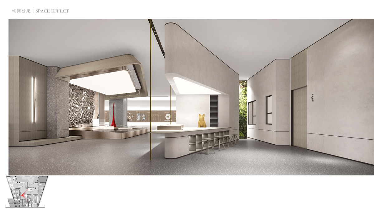 鄭州.旭輝空港時(shí)代售樓部現(xiàn)代簡約裝飾裝修工程(圖5) 鄭州.旭輝空港時(shí)代售樓部現(xiàn)代簡約裝飾裝修工程(圖5)