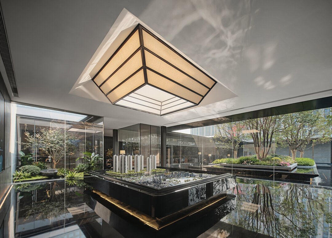 淮北.華松時(shí)代售樓部現(xiàn)代簡(jiǎn)約裝飾裝修項(xiàng)目(圖3)