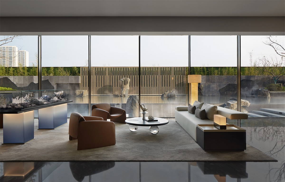 淮北.華松御苑售樓部新中式裝飾裝修項(xiàng)目(圖4) 淮北.華松御苑售樓部新中式裝飾裝修項(xiàng)目(圖4)