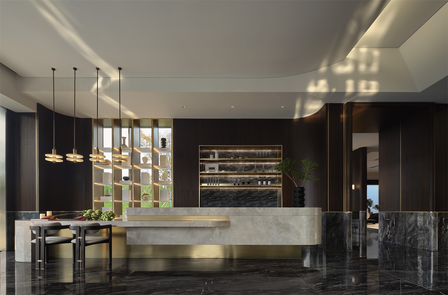 淮北.華松御苑售樓部新中式裝飾裝修項(xiàng)目(圖3) 淮北.華松御苑售樓部新中式裝飾裝修項(xiàng)目(圖3)