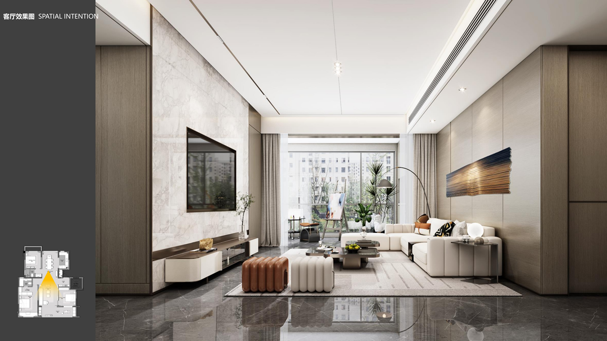 淮北華松籣墅香汐現(xiàn)代簡(jiǎn)約風(fēng)洋房A戶型樣板間裝飾裝修項(xiàng)目(圖2) 淮北華松籣墅香汐現(xiàn)代簡(jiǎn)約風(fēng)洋房A戶型樣板間裝飾裝修項(xiàng)目(圖2)