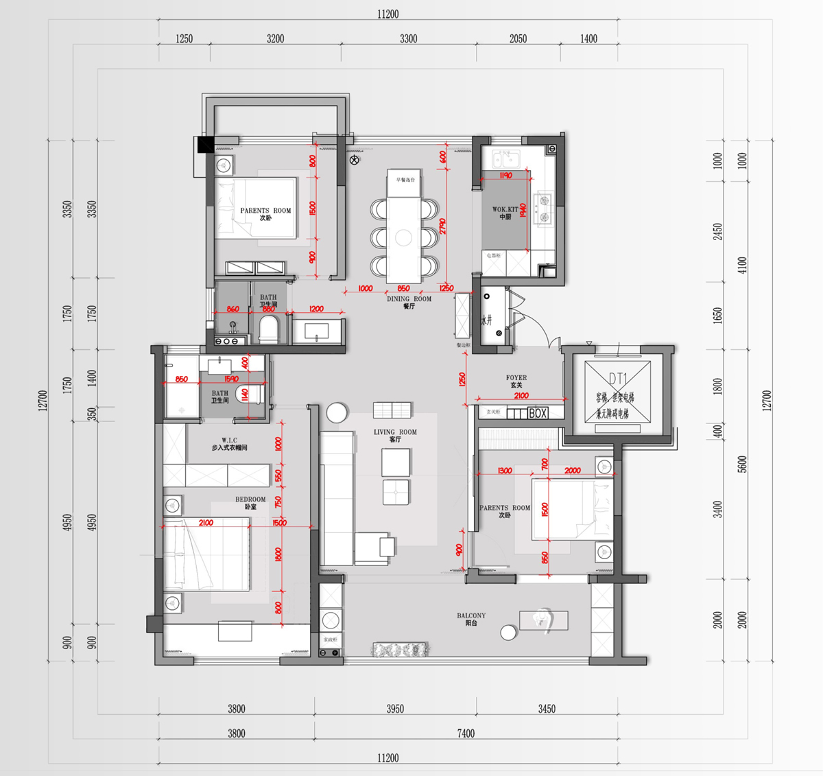 淮北華松籣墅香汐現(xiàn)代簡(jiǎn)約風(fēng)洋房A戶型樣板間裝飾裝修項(xiàng)目(圖1) 淮北華松籣墅香汐現(xiàn)代簡(jiǎn)約風(fēng)洋房A戶型樣板間裝飾裝修項(xiàng)目(圖1)