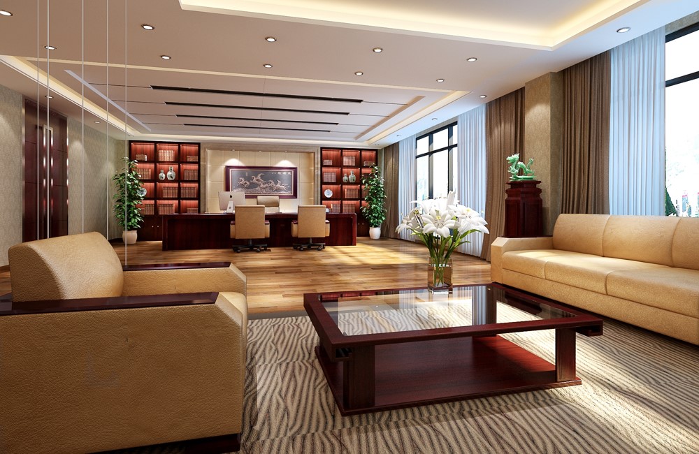 中天科技-辦公樓裝修(圖4) 中天科技-辦公樓裝修(圖4)