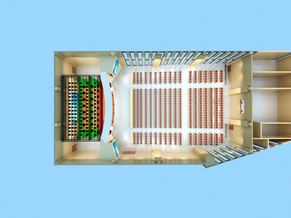 合肥市第三十六中報告廳裝修(圖5) 合肥市第三十六中報告廳裝修(圖5)